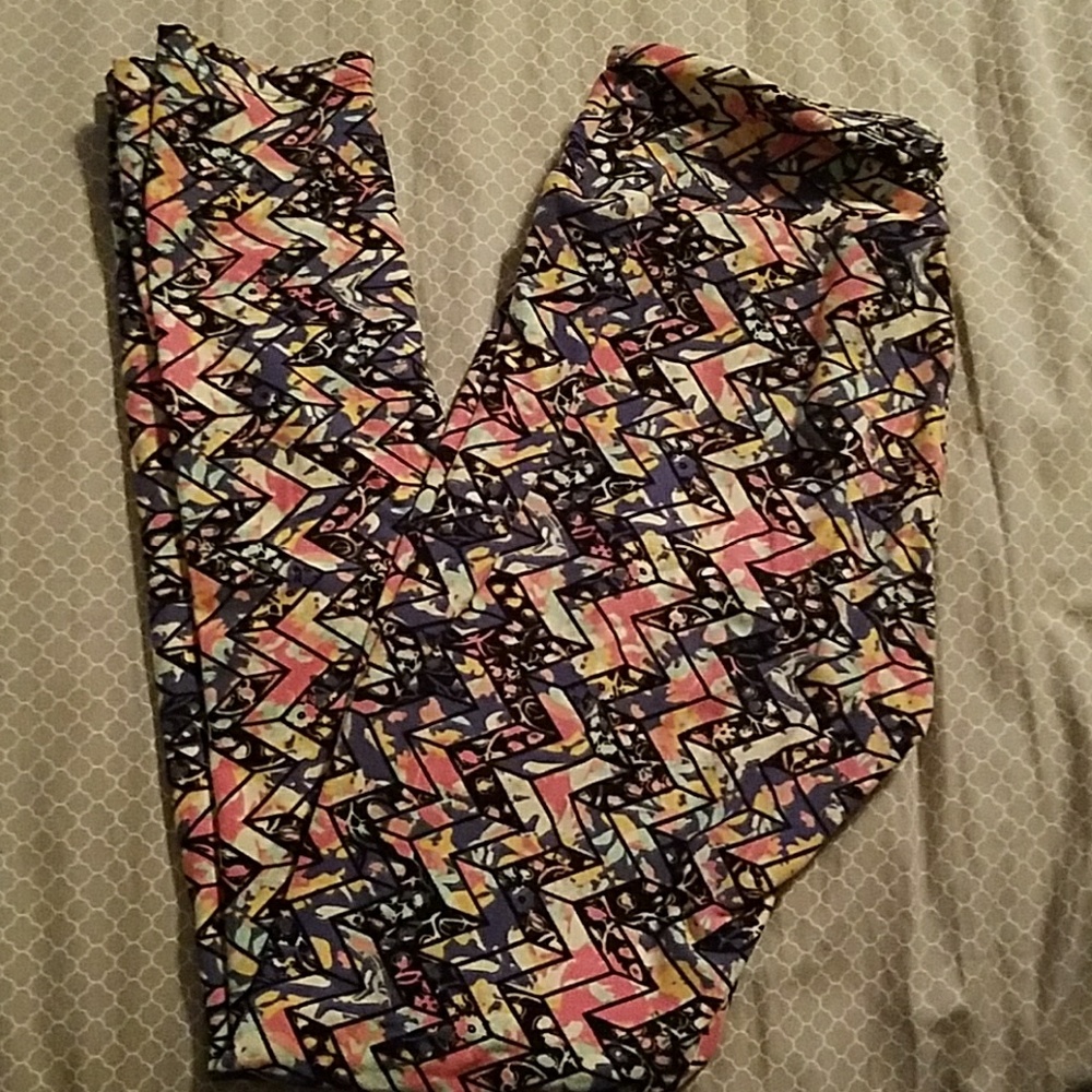 Chevron  multicolor leggings